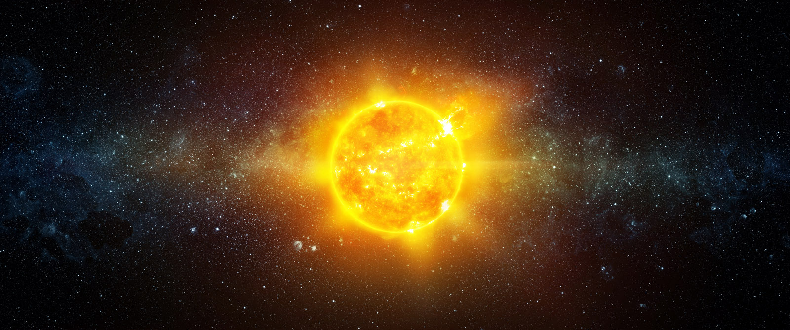 Sonne und Sterne